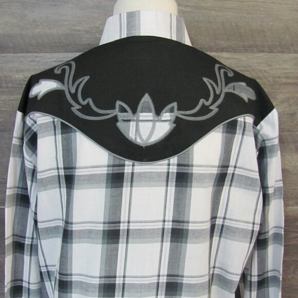 ROPER  MENS WESTERN STYLE RODEO SHIRT - Picture 6 of 10